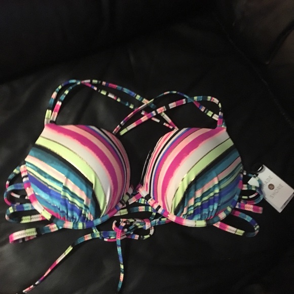 Shade & Shore Bikini swimsuit top  NWT - Picture 3 of 5